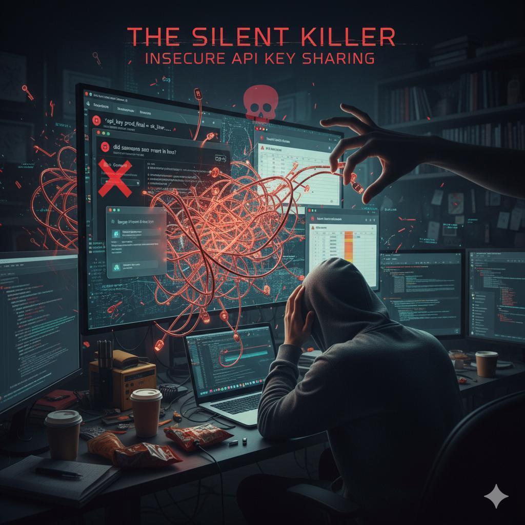 The Silent Killer of Developer Productivity: Insecure API Key Sharing