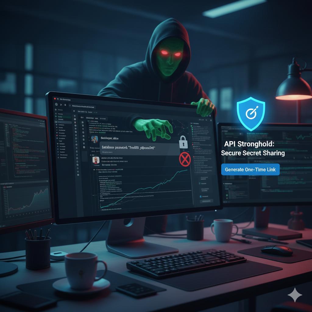 Cover for Stop Sending Passwords in Slack: A Safer Way to Share Secrets