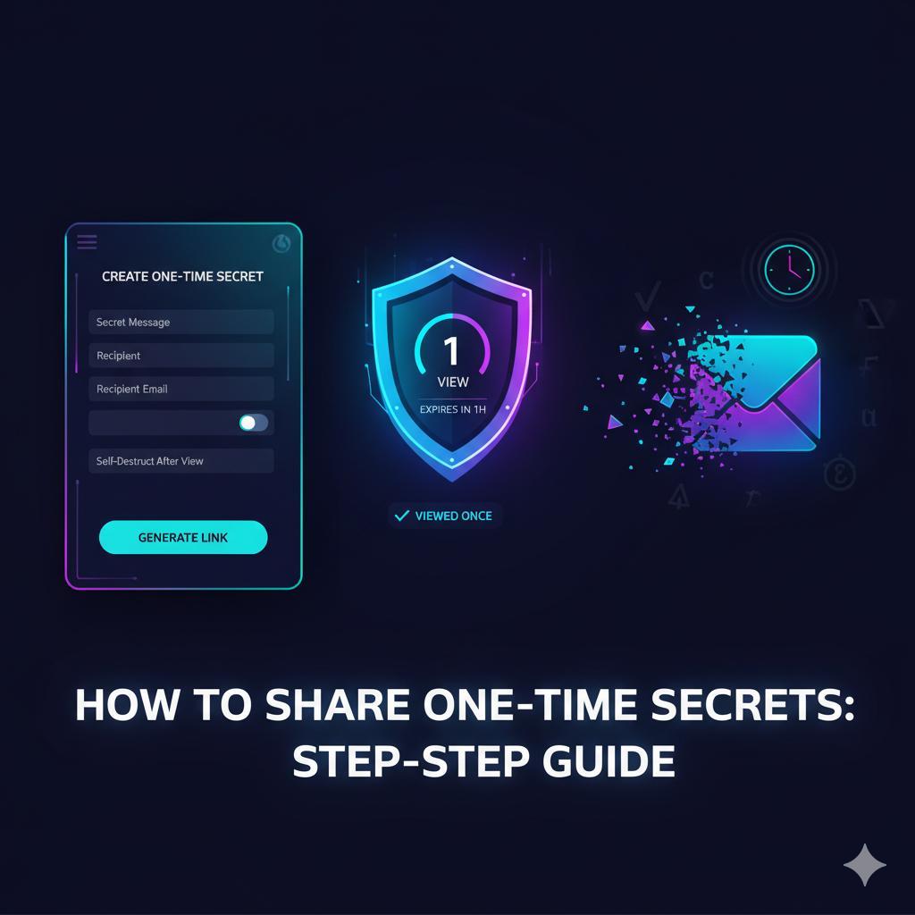 Cover image for: How to Share One-Time Secrets: A Step-by-Step Guide