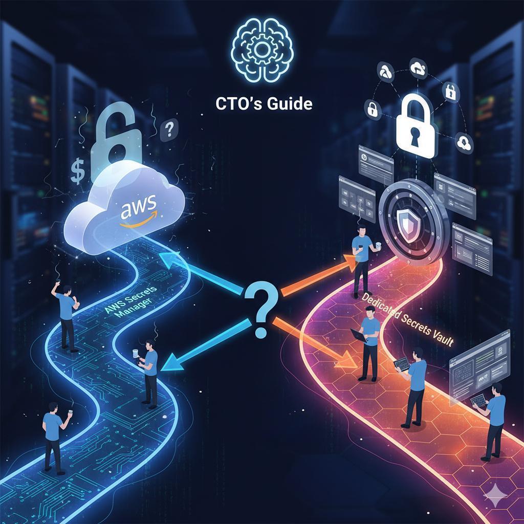 Cover image for AWS Secrets Manager vs Dedicated Vaults: A CTO's Guide