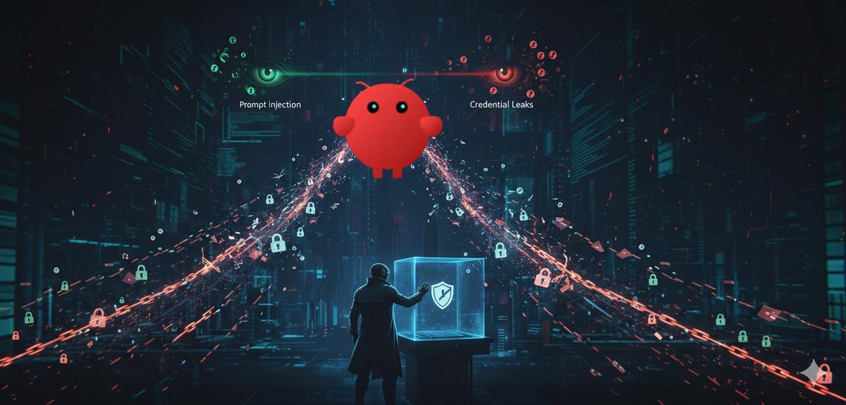 Cover image for OpenClaw's 2026 Security Crisis: Credential Leaks, Prompt Injection & What You Should Do Right Now