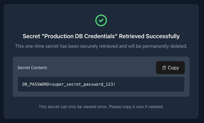 Secret Revealed View